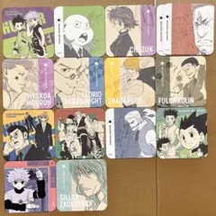 HUNTER×HUNTER アートコースター 15枚セット まとめ売り