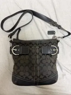 coach シグネチャー ショルダーバッグ swag archive