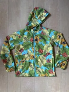patagonia 花柄 パーカー XL