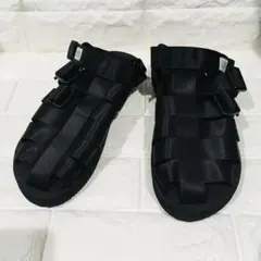 【極美品】SUICOKE スイコック スポーツサンダル ブラック 黒　25cmのサムネイル