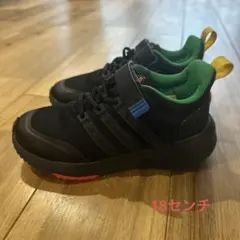 adidas キッズ スニーカー ブラック　LEGO