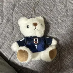 プレーヤーズベアキーホルダー2024　7 三笘薫　サッカー日本代表 グッズ ベア
