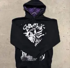 グラフィック ジップパーカー SWAG flex wit me sk8 y2k - メルカリ