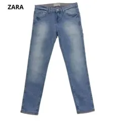 ザラ スキニーデニムパンツ ライトブルー Z1975 EUR36（Sサイズ相当）