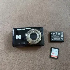 Kodak fz55コンパクトデジタルカメラ 黒