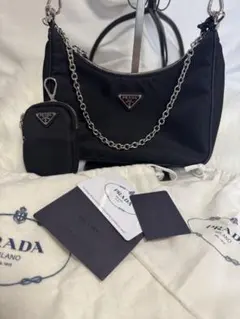 プラダ ナイロン1BH204Re-Nylonショルダーバッグ