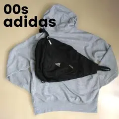 00s old adidas ワンショルダーバッグ スリングバッグ 黒