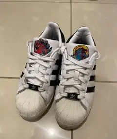 adidas アディダス SUPERSTAR 風神雷神 サイズ22㎝