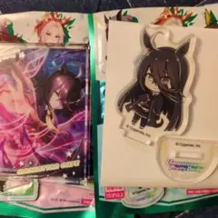 ウマ娘 マンハッタンカフェ アクリルブロック アクリルスタンド DAISO