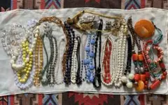 生前整理　ネックレス　アクセサリーおまとめ売り