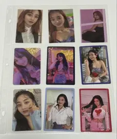 TWICE ジヒョ　トレカ9枚セット
