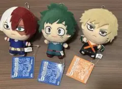 僕のヒーローアカデミア ちびぐるみ 3種 まとめ売り タグ付き