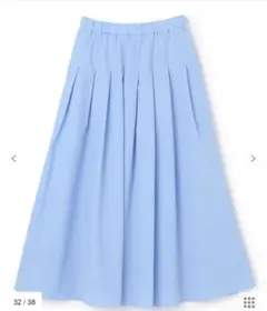 UNFILO アンフィーロ FINE MOVE タックフレアスカート