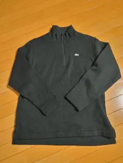 再値下★美品★ラコステ ブラックニット ジップアップ サイズ5