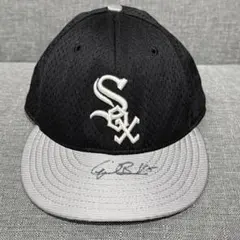 New era ベースボールキャップ　USA製 アメリカ MLB サイン入り