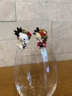 Yoshikitty XJAPANハローキティ フチ子2体セット