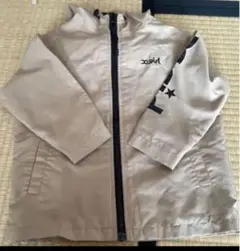 x-girl ベージュ フルジッパージャケット　110