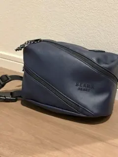 BEAMS ボディバッグ ネイビー