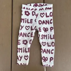 ZARA ロゴ入り リブスパッツ レギンスのサムネイル