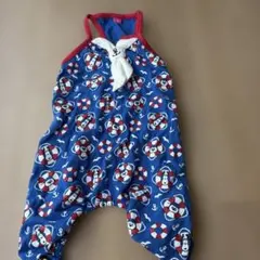 ペットパラダイス　Sサイズ　SNOOPY 犬用ウェア マリン柄 つなぎ