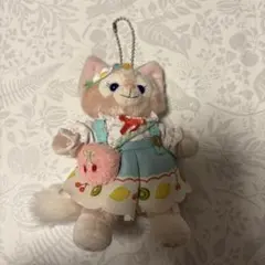 即日配送　ダッフィーフレンズ ワンダフルキッチン リーナベル ぬいぐるみバッジ
