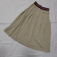 Champion チャンピオン フレア ロングスカート M ベージュのサムネイル