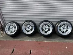 ゼロファイター ラバウル 15㌅7j+35 TOYO R1R 195/55r15 ゼロファイター ラバウル 15㌅7j+35 TOYO R1R 195/55r15 - メルカリ
