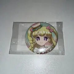 アイカツ！ 凛＆天羽まどか 缶バッジ チーズソフトクッキー イオン限定