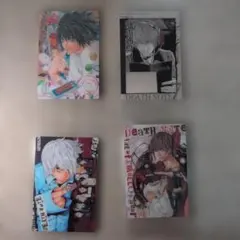 DEATH NOTE ウエハース・ビジュアルカード&ストーリーカード 4枚セット
