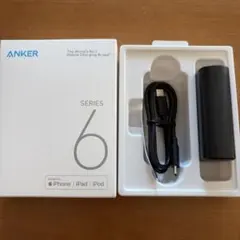 ANKER モバイルバッテリー シリーズ6 未使用に近い　PSEマークあり