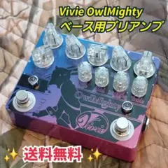 Vivie OwlMighty ベース用プリアンプ エフェクター本体のみ - メルカリ