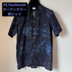 Paul Smith Collection12AW ゼリーフィッシュ 総柄シャツ Paul Smith ポールスミス ジェリーフィッシュ クラゲ 長袖シャツ S