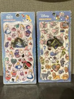 正規品　不思議の国のアリス　クラシック　ディズニー　プチドロップステッカー