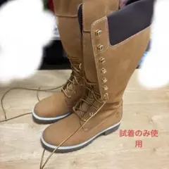 【激レア】Timberland ロングブーツ ウィートカラー　1回のみ使用のサムネイル