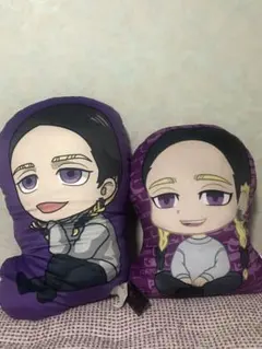 東京リベンジャーズ しまむら ダイカットクッション 灰谷兄弟 灰谷蘭 灰谷竜胆