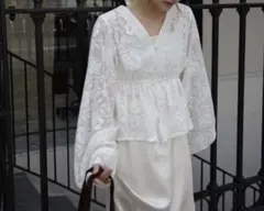 JUMELLE Crochet Blouse クロシェブラウスのサムネイル