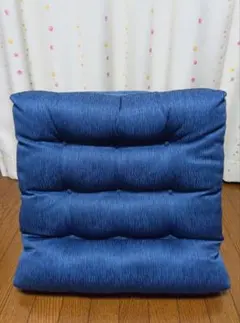 CAINZ カバーが洗える背もたれ椅子F-Lepoco ネイビー 57cm