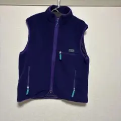 【希少】L.L.Bean Boa Fleece Vest cobalt
