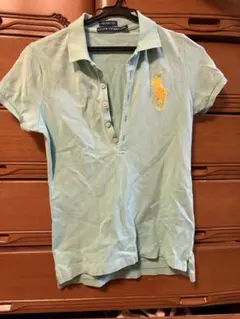 Ralph Lauren The Skinny Polo XS ライトブルー