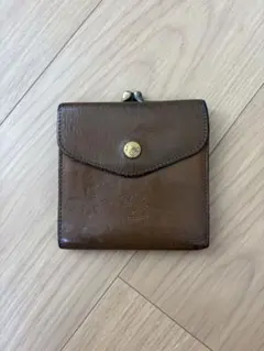 IL BISONTE 二つ折り財布 がま口 ブラウンのサムネイル