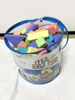 トイザらス 100ピース カラフル ソフトブロック 安全 知育玩具