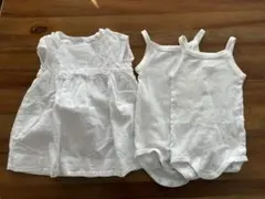 Petite Bateau プチバトー サマーワンピース♡肌着2枚セット♪