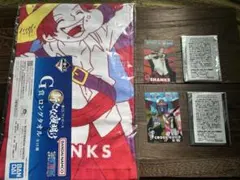 【セット】シャンクスとバギー-タオルと31コラボステッカーの3点セット