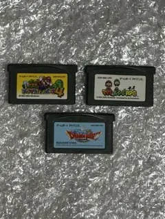 【ソフトのみ】ゲームボーイアドバンス ソフト 3本セット