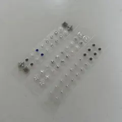 耳ツボジュエリー60粒　シルバーメインセット7