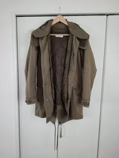 HARE モッズコート カーキ Sサイズのサムネイル
