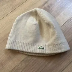 LACOSTE ベージュ baby帽子