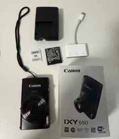 Canon IXY 650m 本体 32GB microSDカードセット - メルカリ