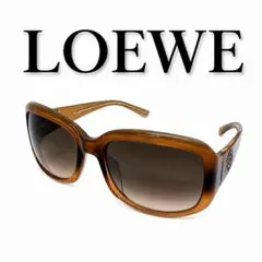 美品 LOEWE ロエベ リムレス サングラス ヴィンテージ ゴールド Lロゴ