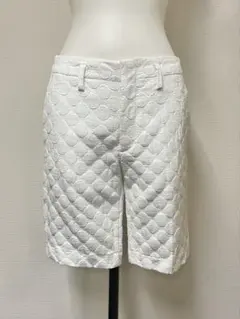 SEE BY CHLOE 씨바이클로에 하프 팬츠 화이트 38 도트 패턴